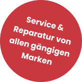 Service & Reparatur von allen gängigen Marken