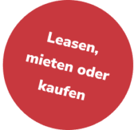 Leasen, mieten oder kaufen