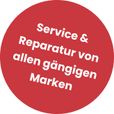 Service & Reparatur von allen gängigen Marken